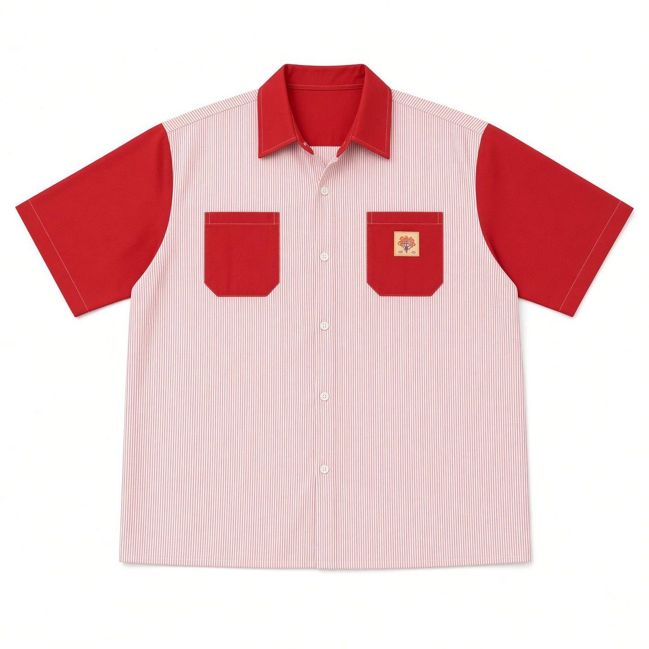 “ICECREAM” Two-Tone Shirt — Worn in the “Shiver” video — worn by Lenko Psycho on set